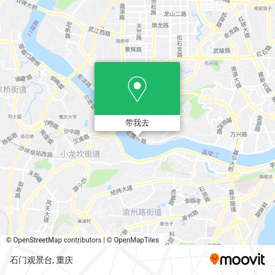 石门观景台地图