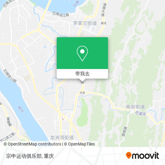 宗申运动俱乐部地图