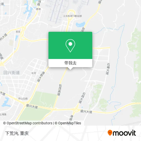 下荒沟地图