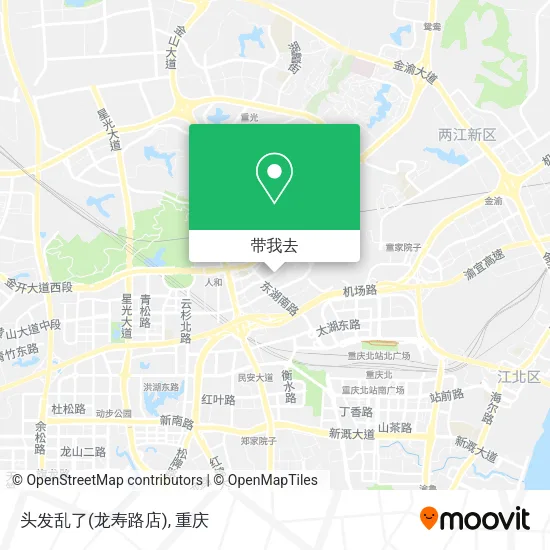 头发乱了(龙寿路店)地图
