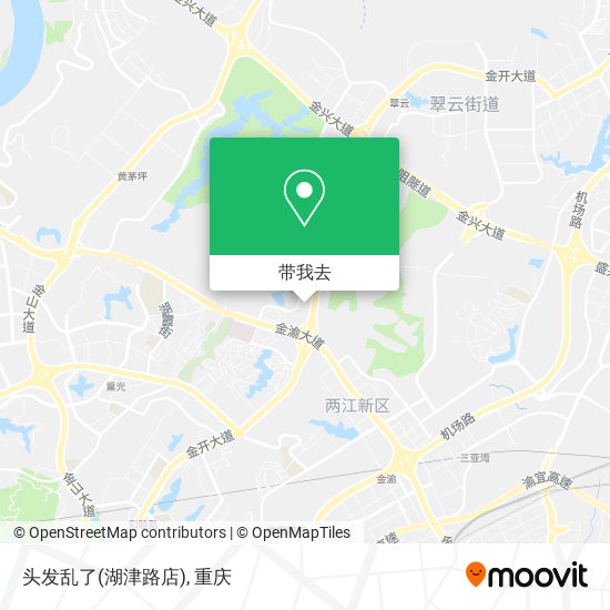 头发乱了(湖津路店)地图