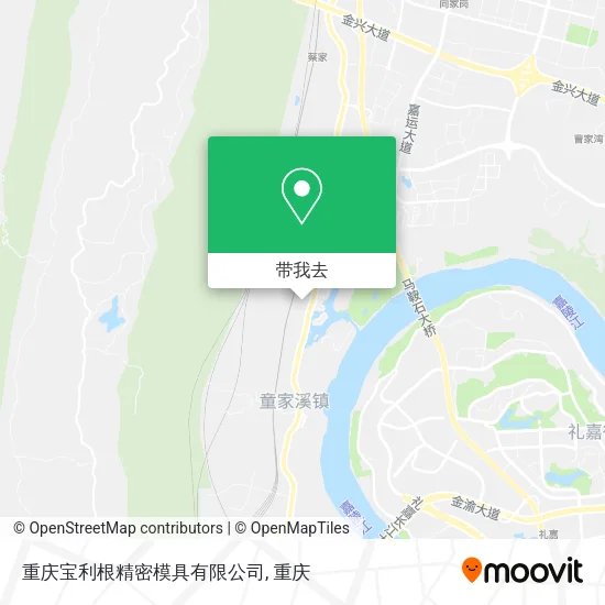 重庆宝利根精密模具有限公司地图