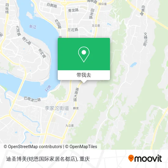 迪圣博美(铠恩国际家居名都店)地图