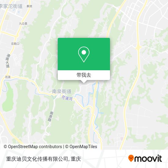重庆迪贝文化传播有限公司地图