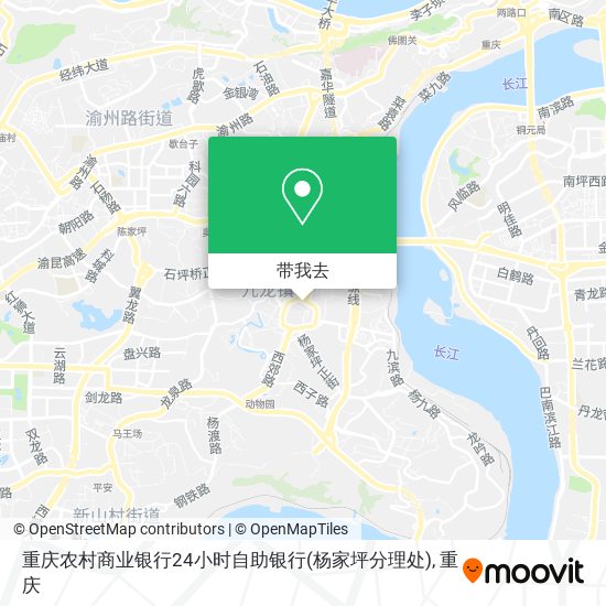 重庆农村商业银行24小时自助银行(杨家坪分理处)地图