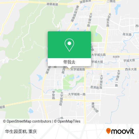 华生园蛋糕地图
