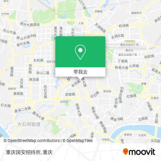 重庆国安招待所地图