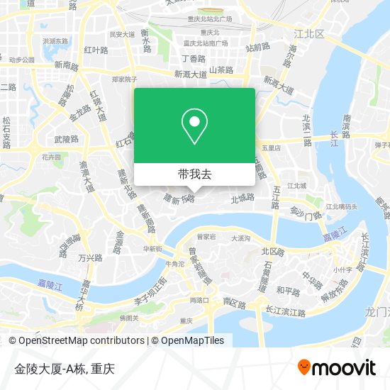 金陵大厦-A栋地图