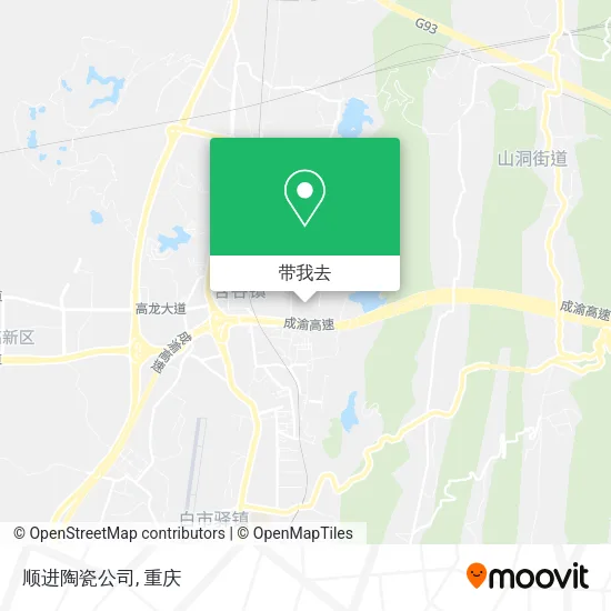 顺进陶瓷公司地图