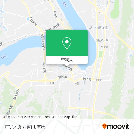 广宇大厦-西南门地图