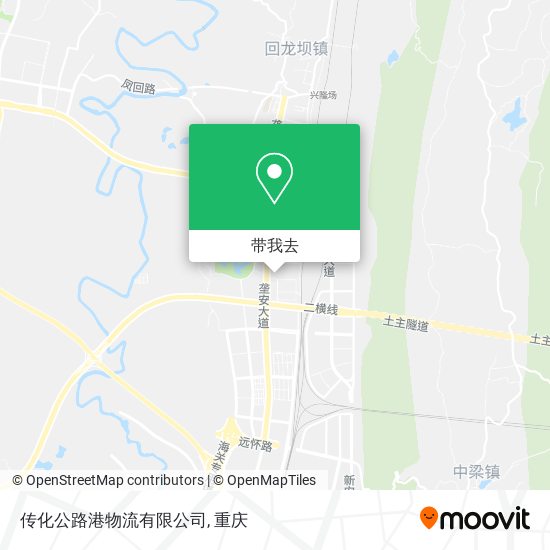 传化公路港物流有限公司地图
