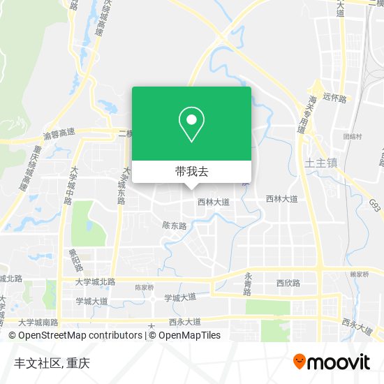 丰文社区地图