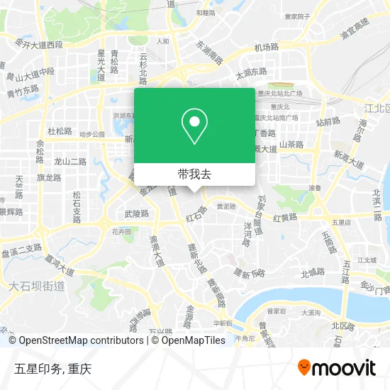 五星印务地图