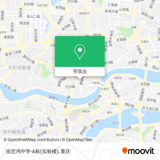 徐悲鸿中学-A栋(实验楼)地图