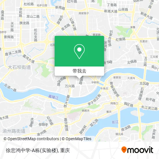 徐悲鸿中学-A栋(实验楼)地图