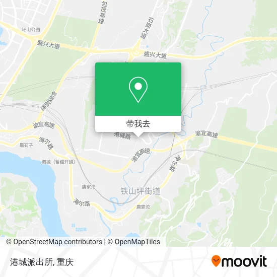 港城派出所地图