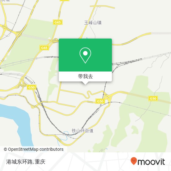 港城东环路地图