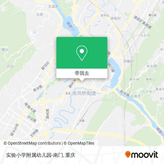 实验小学附属幼儿园-南门地图