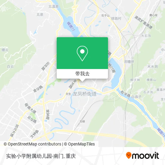 实验小学附属幼儿园-南门地图