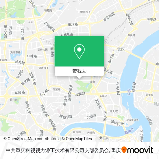 中共重庆科视视力矫正技术有限公司支部委员会地图