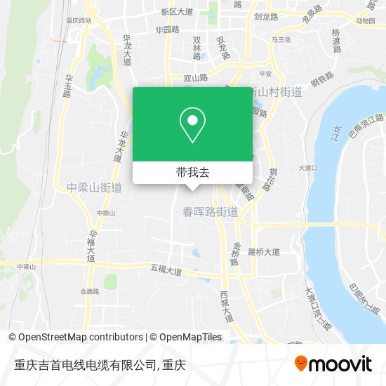重庆吉首电线电缆有限公司地图