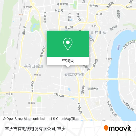 重庆吉首电线电缆有限公司地图
