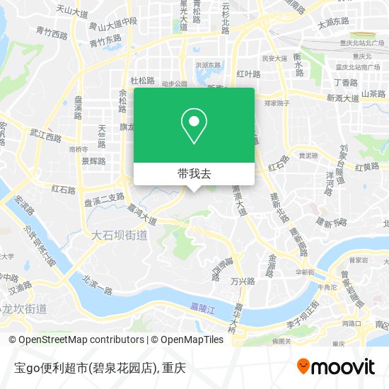 宝go便利超市(碧泉花园店)地图