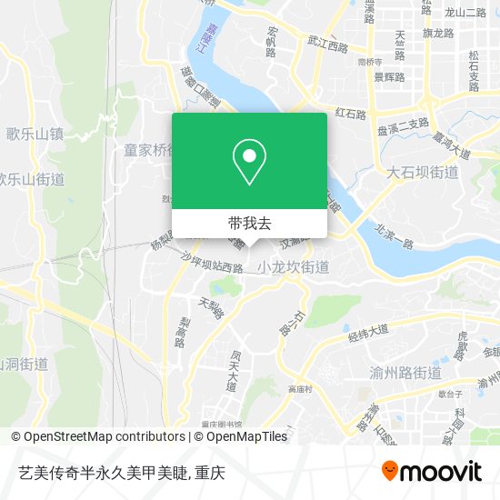 艺美传奇半永久美甲美睫地图