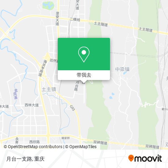 月台一支路地图