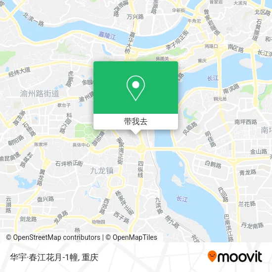 华宇·春江花月-1幢地图