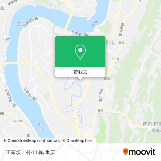 王家坝一村-11栋地图