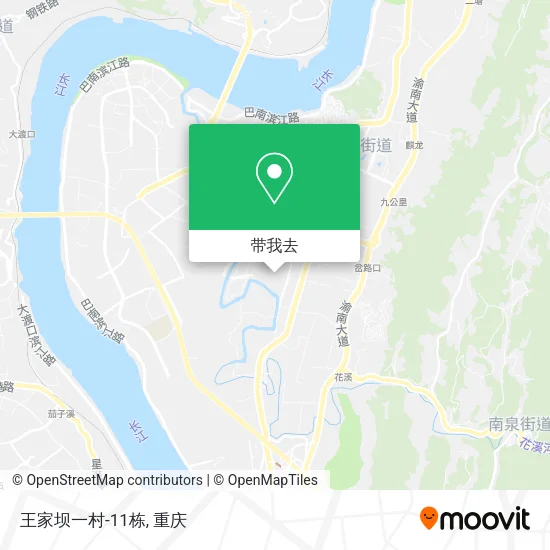 王家坝一村-11栋地图