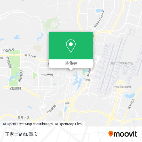 王家土猪肉地图