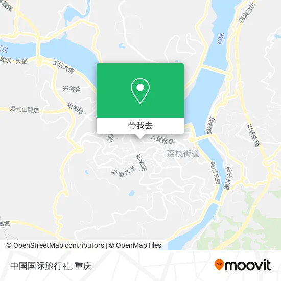 中国国际旅行社地图