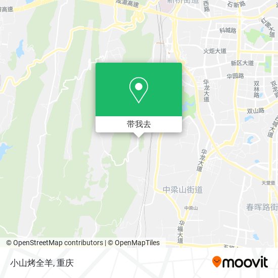 小山烤全羊地图