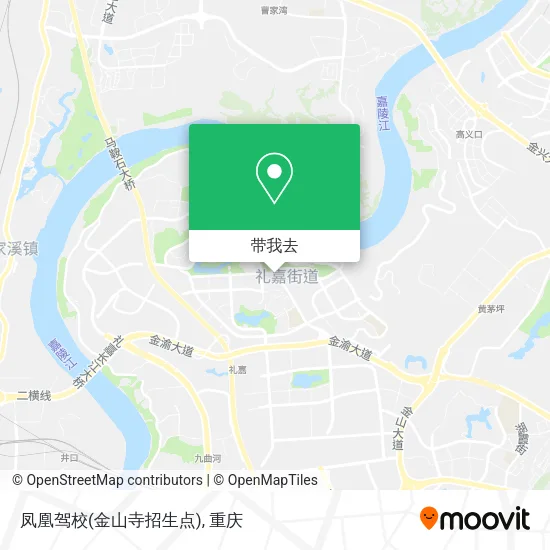 凤凰驾校(金山寺招生点)地图