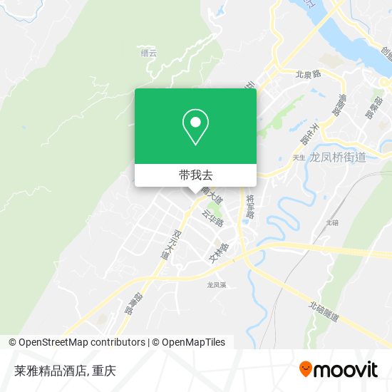 莱雅精品酒店地图
