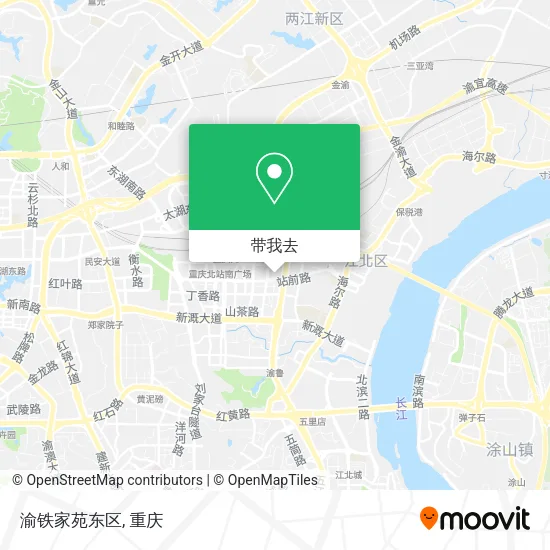 渝铁家苑东区地图