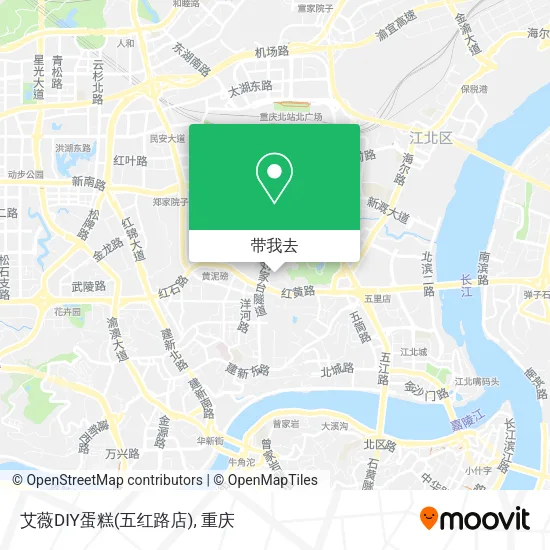 艾薇DIY蛋糕(五红路店)地图