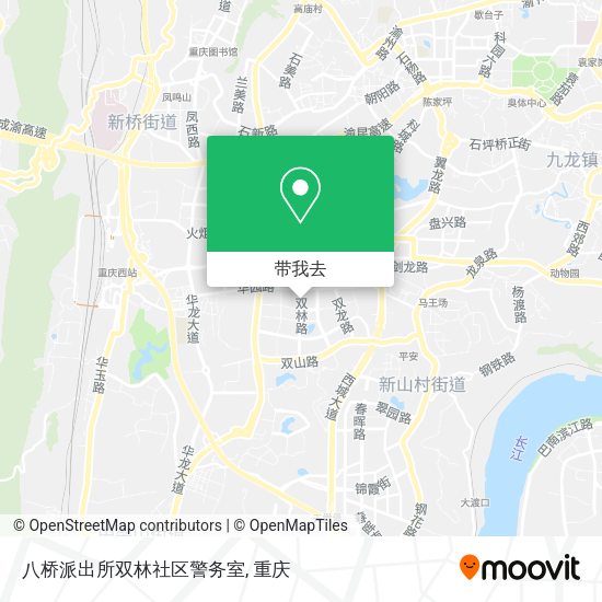 八桥派出所双林社区警务室地图