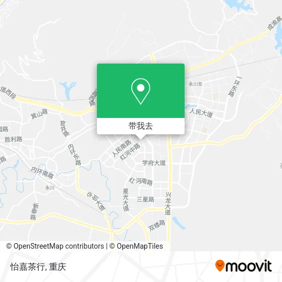 怡嘉茶行地图