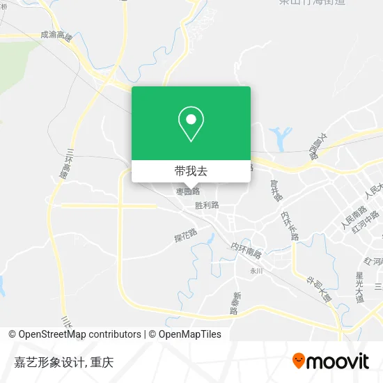 嘉艺形象设计地图