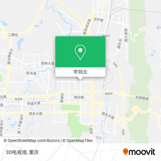 3D电视墙地图