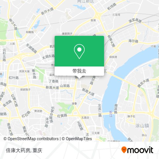 倍康大药房地图