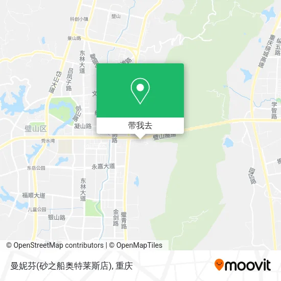 曼妮芬(砂之船奥特莱斯店)地图