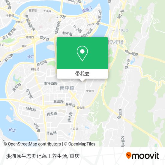 洪湖原生态罗记藕王养生汤地图