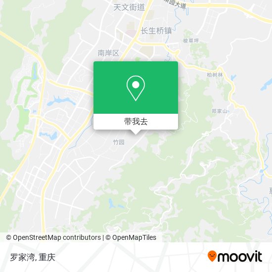 罗家湾地图