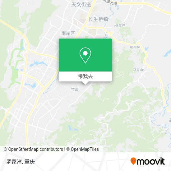罗家湾地图