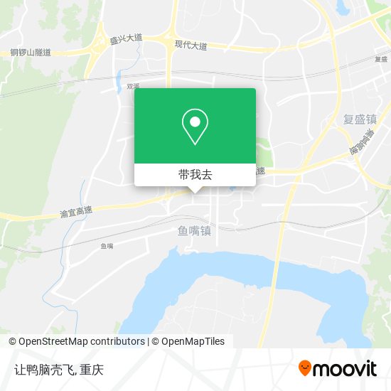 让鸭脑壳飞地图