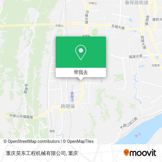 重庆昊东工程机械有限公司地图